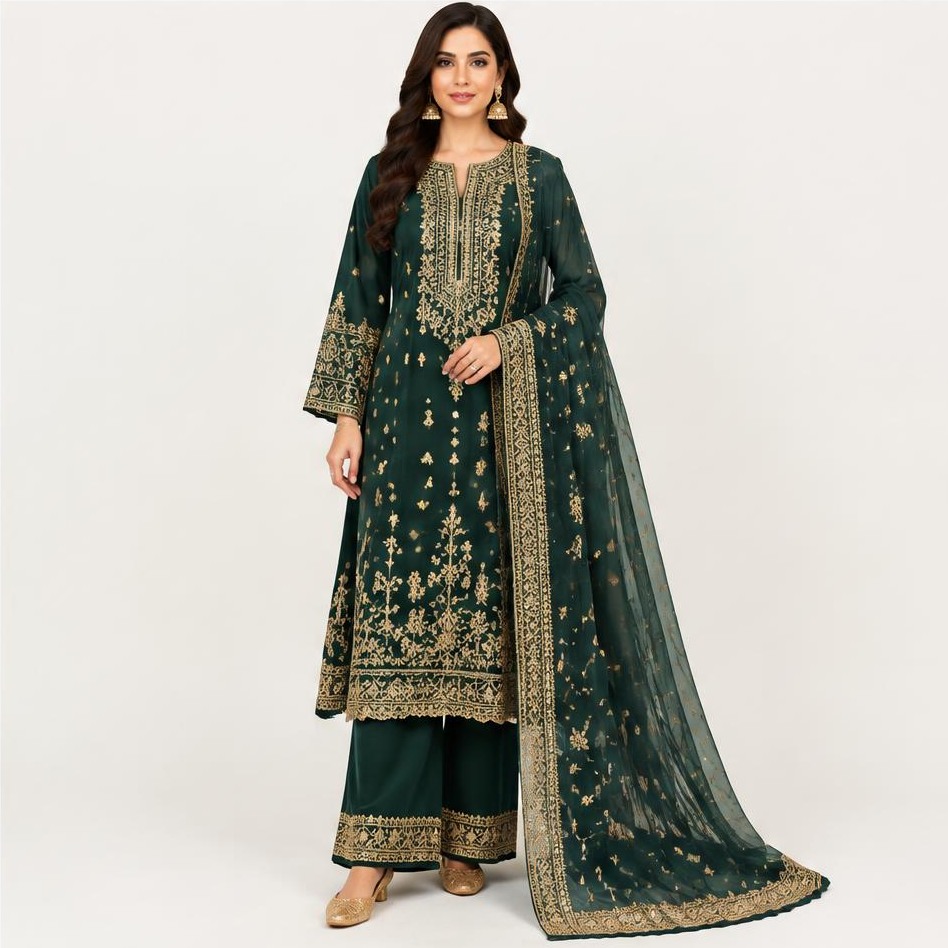 Forest Gold Festive Three Piece